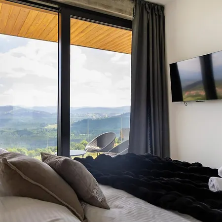 Montini - Z Jacuzzi I Na Gorze Ochodzita Ferienhaus Koniaków