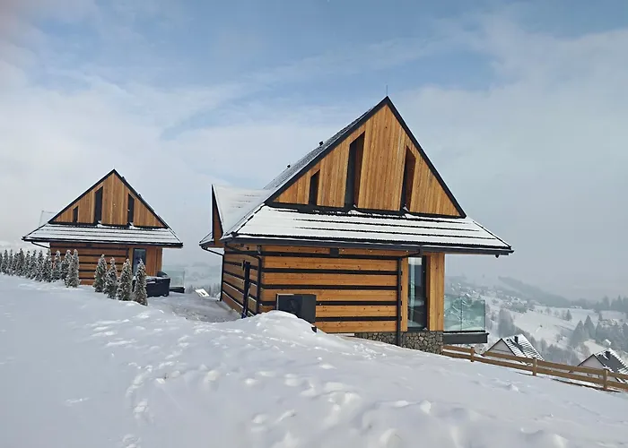 Montini - Z Jacuzzi Na Górze Ochodzita Сasa de vacaciones Koniaków